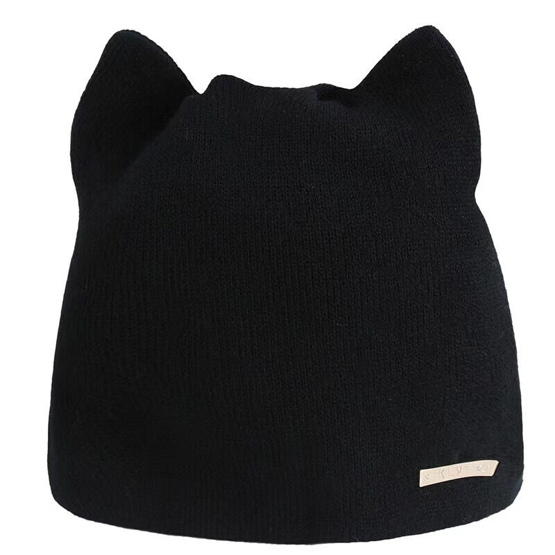 Stylo Empire Women Cap Winter Warm Beanie Knitted Hat Cat Ears