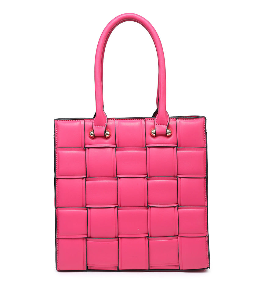 Ladies Fashion Geometric Cross Square Bag A36898