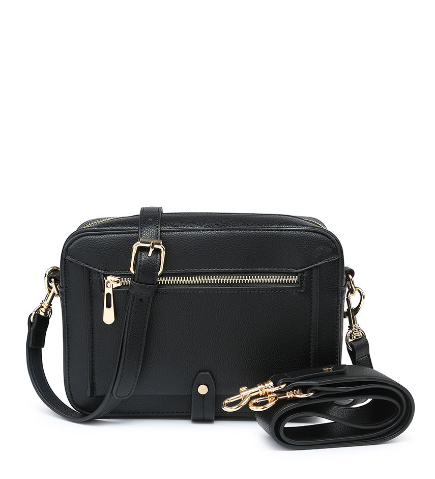 Fashion Crossbody Bag With Extra Replaceable Strap ZQ-793